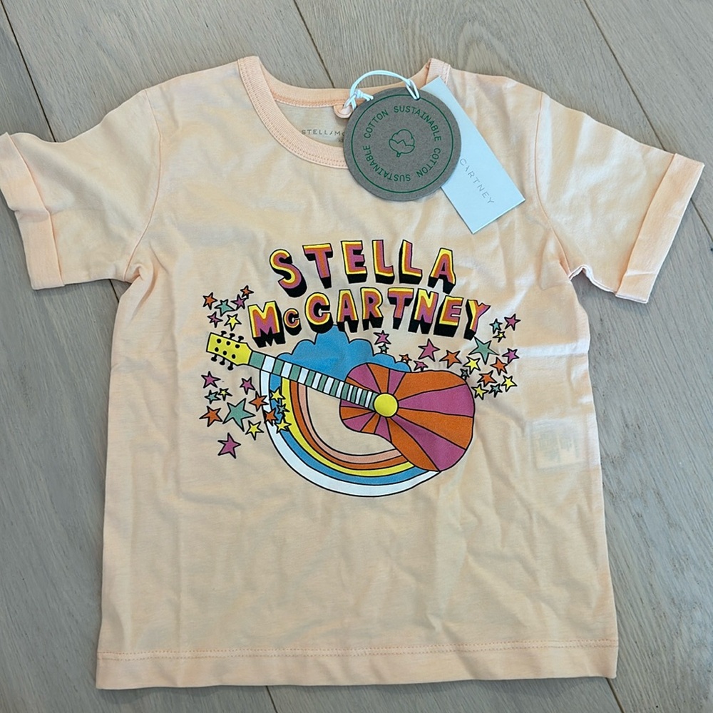 Stella McCartney t-shirt Top (light peach)